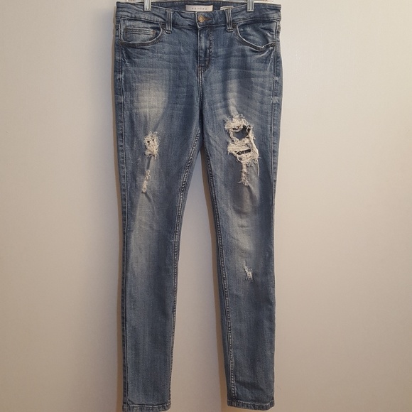 eunina Denim - eunina | Maxwell Mid Rise Skinny Jeans